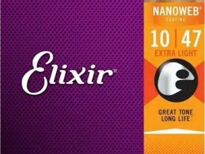 Elixir Nanoweb 10 47 Phosphor Bronze 16002 Extra Light Acoustic