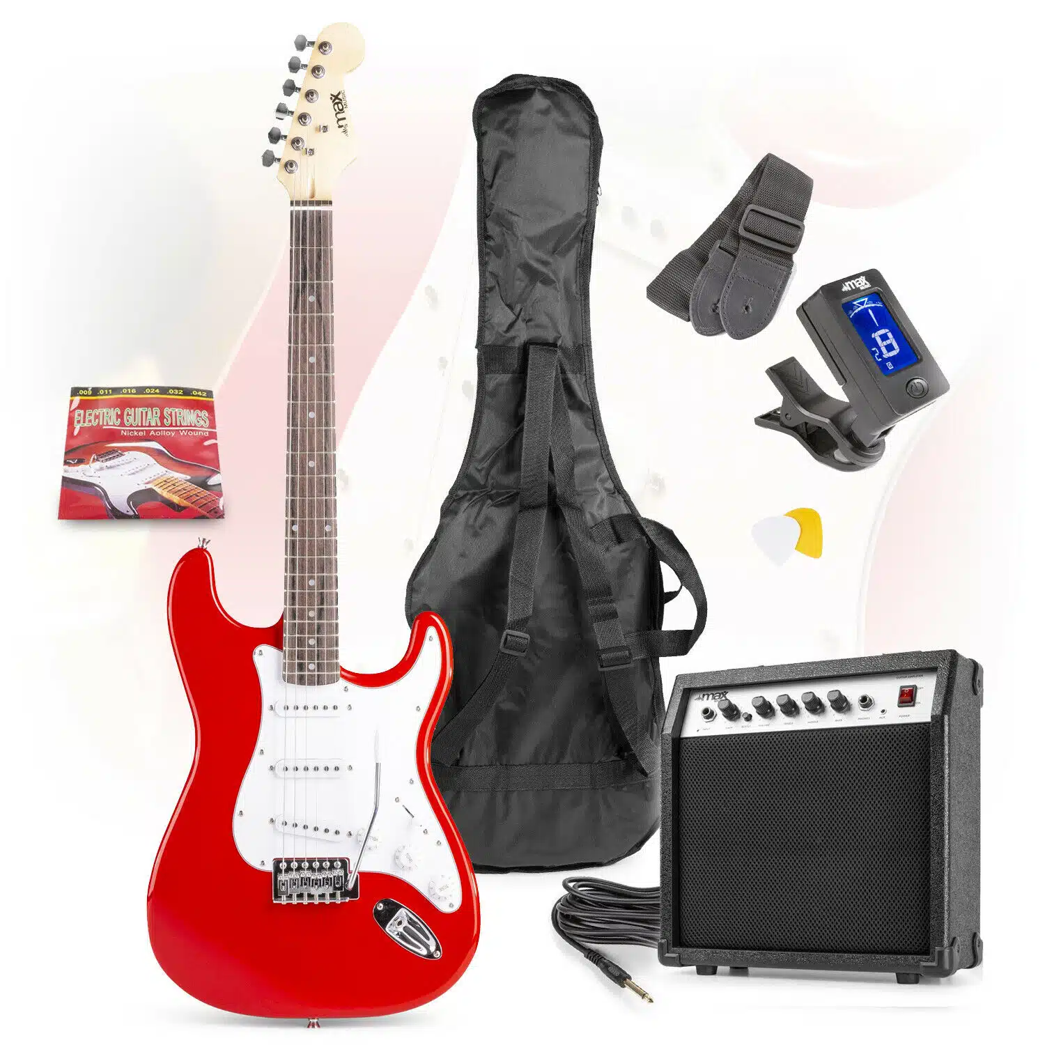 Buy wholesale Guitar strap for Freya red bag, bag not included